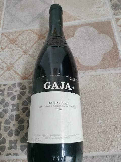 Rarità - Old-Vendemmia 1996-Barbaresco Docg- Produttore-Angelo Gaja -