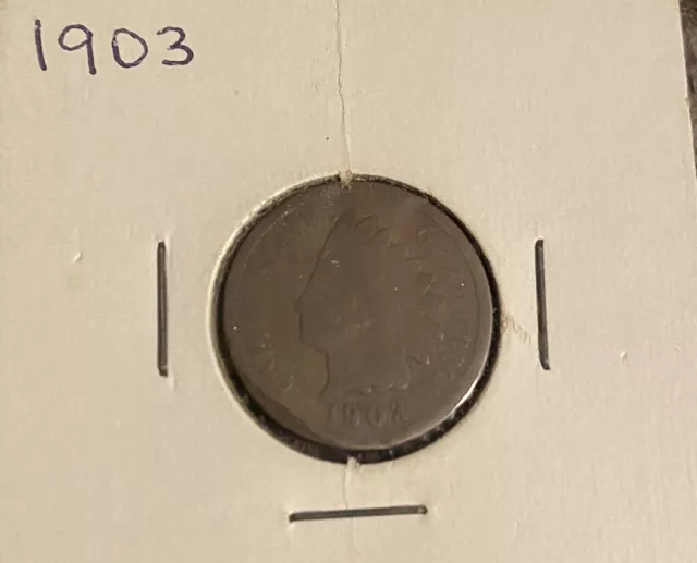 1903 Indian Head Cent Penny