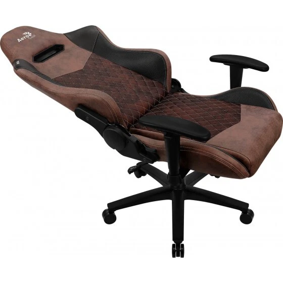 Aerocool Duke Nobility Series Aerosuede Premium Gaming Chair - Punch Red