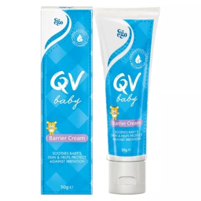 Ego QV Baby Barrier Cream Soothes Baby's Skin & Protect Against Irritation 50g