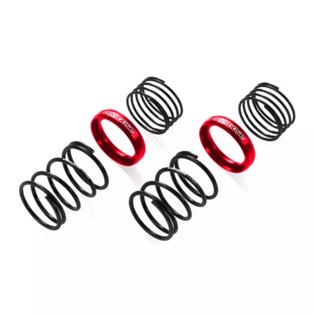 Overdose OD High Performance Twin Spring 1.2-2050 1.2 5 coil 20mm Red #OD3723