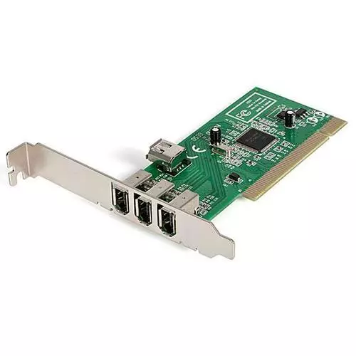 StarTech.com Scheda adattatore FireWire 1394a PCI a 4 porte - 1 interna 3 estern