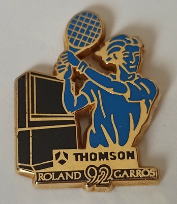PINS TENNIS ROLAND GARROS SPACE SYSTEM THOMSON ARTHUS BERTRAND 