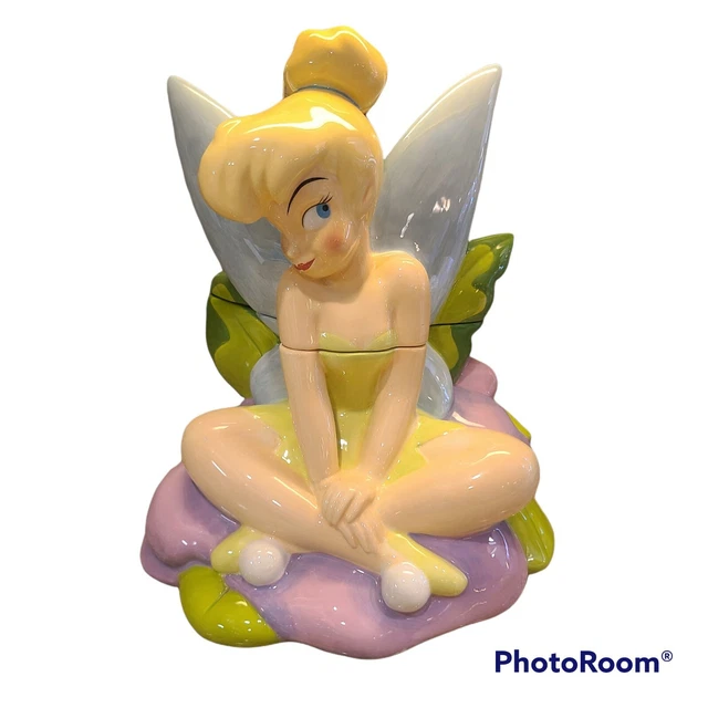 Disney Auction Exclusive Tinkerbell Cookie Jar Limited Edition 2005 RARE ceramic Disney Auction Exclusive Tinkerbell Cookie Jar Limited Edition 2005 RARE ceramic