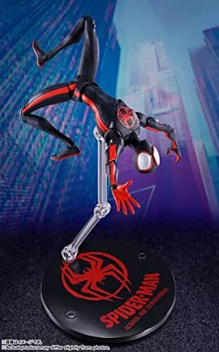 Sh Figuarts Spiderman: Über Die Spider-Verse Spiderman Meilen Morales 155mm 3