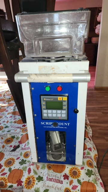 Script Count Tablet Capsule Pill Counter Dispenser STAND ALONE