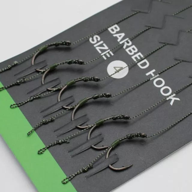 Carp Fishing Tackle Hooks Barbless Or Micro Barbed PTFE Coated