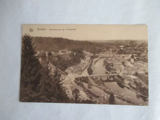 Cpa Belgique  Bouillon   Panorama Carte Postale Ancienne