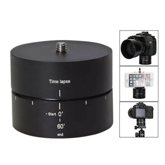 Time Lapse Mechanical Stabilizer 60 Minutes Rotating 360 ° Panoramic for 3