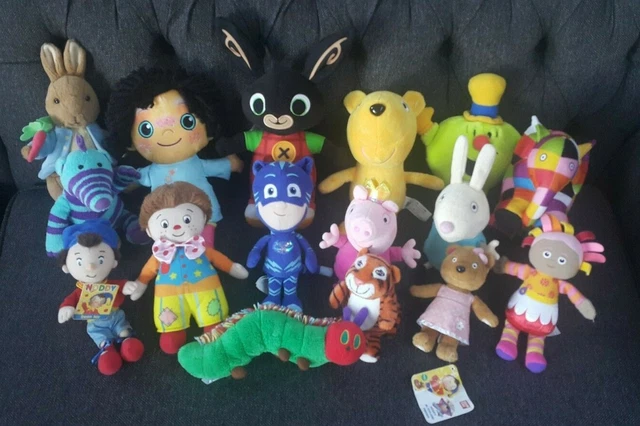 SOFT TOYS KIDS Characters CBBC CBeebies Bing Noddy Peppa Pig £49.99 ...
