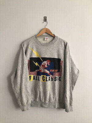 american football USA sweatshirt jumper Bolt Fall Classic Men’s Size XL Vintage