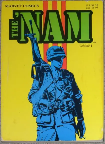 The Nam ~ Volume 1 ~ Stan Lee ~ 1987 Vintage Comic Book ~ First Edition
