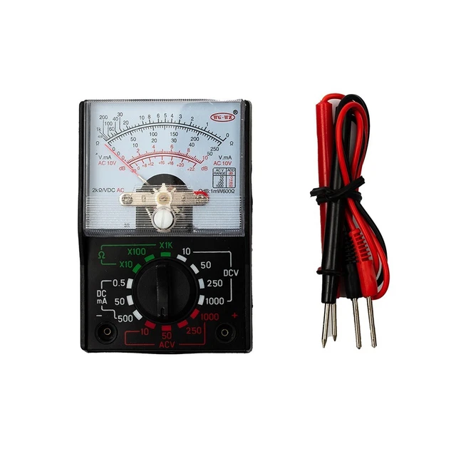MF-47 Analog Multi Meters Volt Meter Ammeter Ohm Meter Battery Tester In Pakistan - Electronics Hub