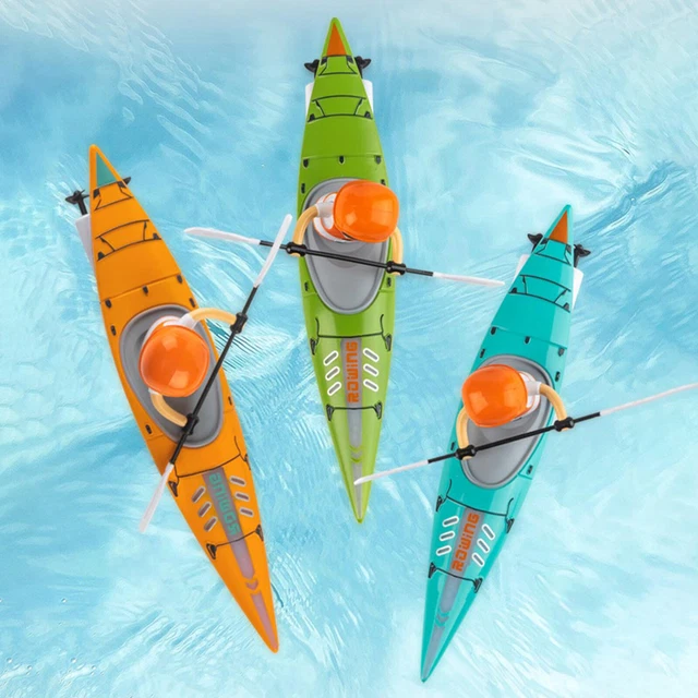 Rc Rowing Boat COLORFUL PADDLE RC Rowing LED Lights 2.4G RC Boat Fast RC Boats for ...