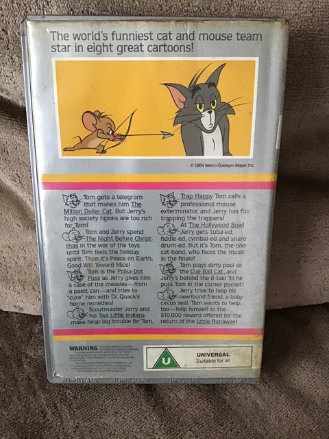 MGM Tom & Jerry VHS Video Tape