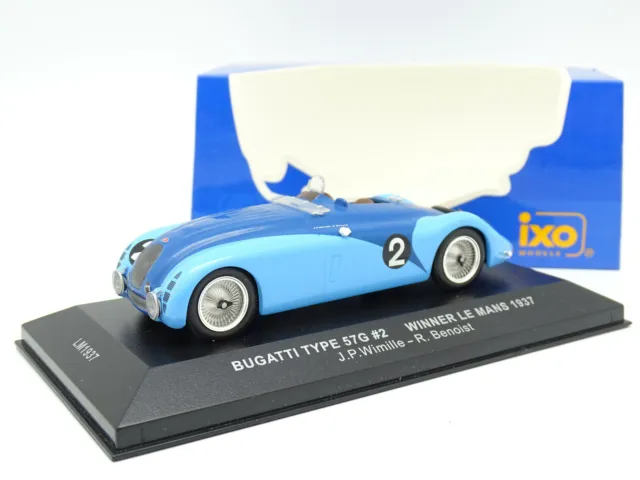 IXO 1/43 - Bugatti Type 57G Winner Le Mans 1937 EUR 34,20