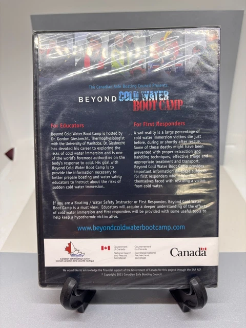 BEYOND COLD WATER Boot Camp DVD Safety Survival Training English Canada ...