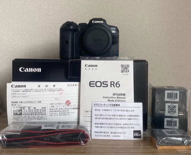 Canon EOS R6 Full-Frame Mirrorless Camera 20.1MP from JAPAN