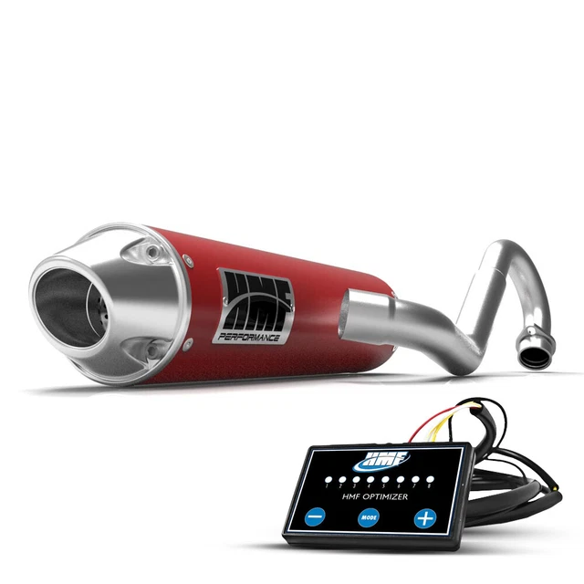 HMF Yamaha YFZ 450R Full Exhaust Red-Candy w/Euro + EFI (09-23)