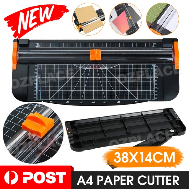 Guilottine Ruler HEAVY DUTY A4 Photo Paper Cutter Guillotine Card Trimmer Ruler for Home ...