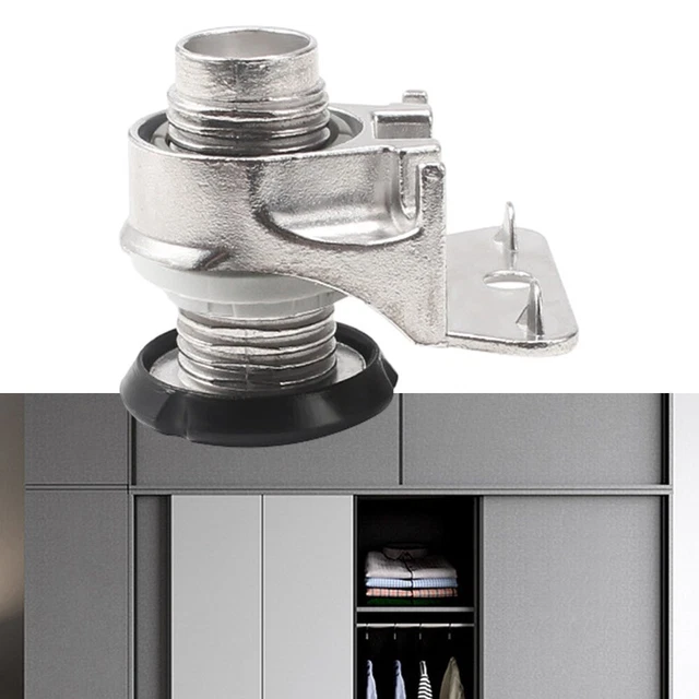 4x Pied Vérin De Meuble Hauteur Réglable 28 Mm Avec Base Plastique Meuble Cuisine Vrin Plinthe 100 115 Mm 57436607
