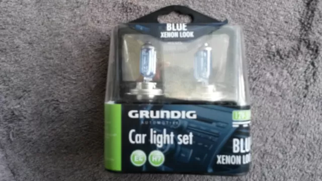 GRUNDIG® - Xenon Optik H7 Lampe Licht Scheinwerferlampen Set 12V 55W          K3