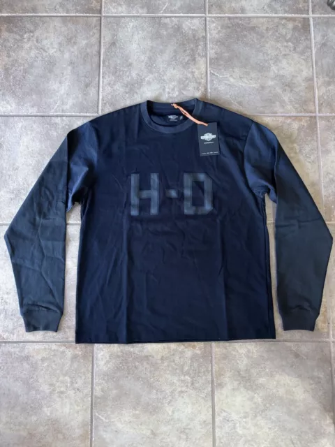 HARLEY DAVIDSON H-D Original Men's Black Shirt New Large $36.00 - PicClick