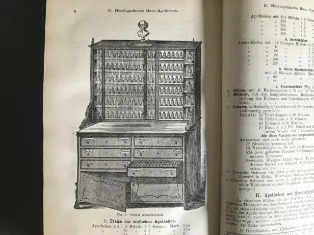 Schwabe - Lehrbuch der homöopathischen Therapie - 1882