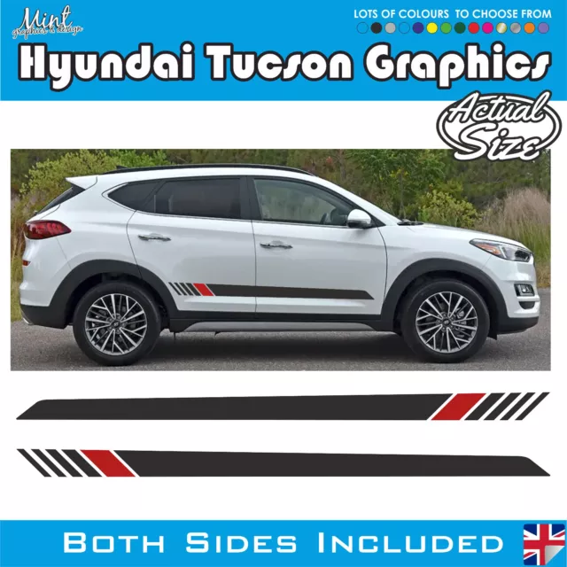 HYUNDAI Tucson SUV Santa Fe Sport Stripes Decals Stickers Graphics NO P&P 020