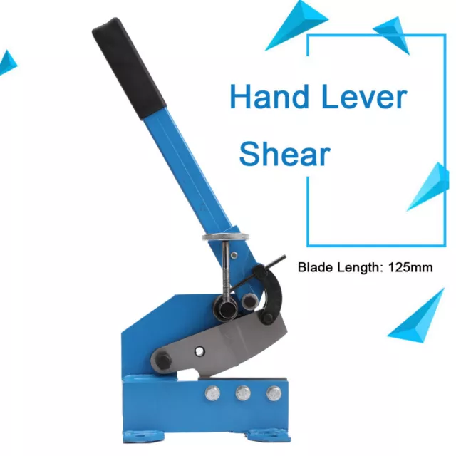 Tijeras de palanca de mano de carga pesada herramienta de corte tijeras de chapa cortadoras azul