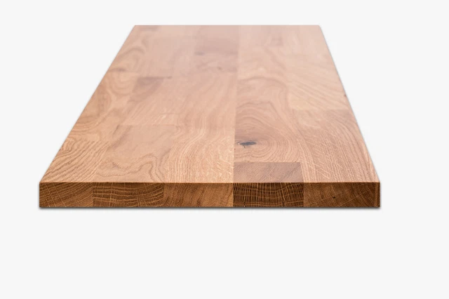 Scaffale scaffale a parete gradino di appoggio gradino scale rovere selvatico laccato chiaro 20 mm KGZ