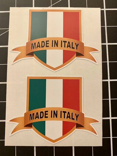 Pack Of 3 Stickers  Italian Italy Flag Shield Design Vinyl Decal Bumper Sticker 4 X 5 E8960b05 Dea8 45d5 Bd6d 5ce5cda949c7.6f429c4d30912e2a38cc66f688e528c0