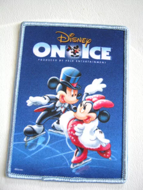 Disney On Ice Patch Mickey Minnie Mouse Iron On NOS