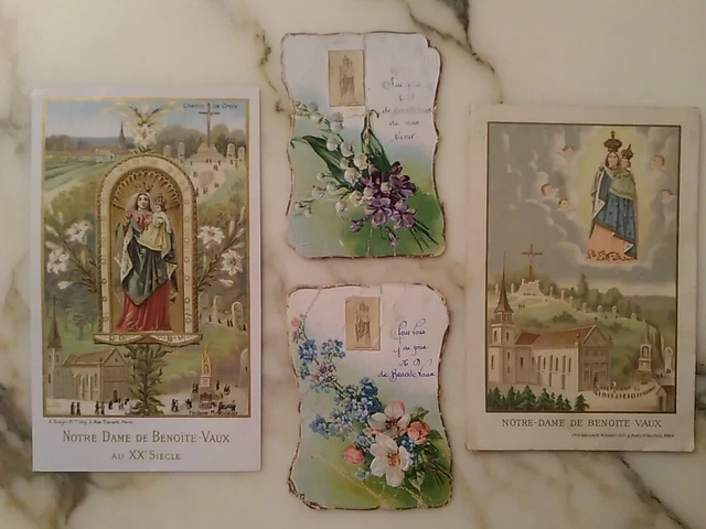 Lot D'images Pieuses Du Début XIXème – Restauration, Imagerie Populaire Canivet