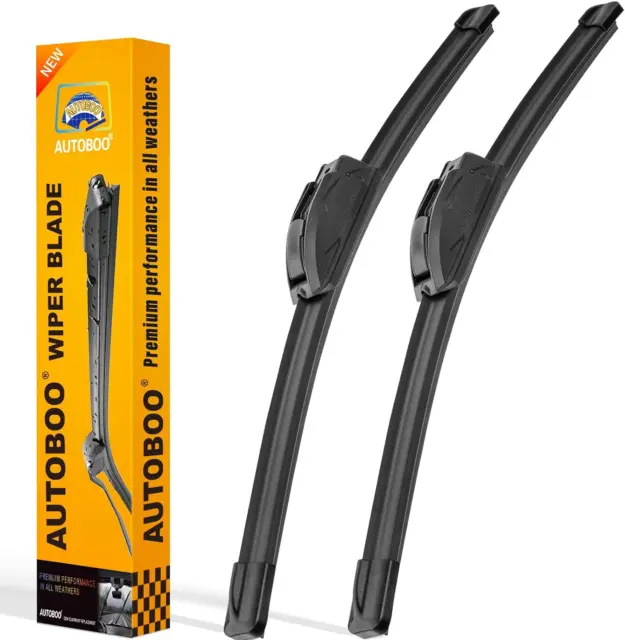 For 2012-2017 Toyota Camry Windshield Wiper Blades 2 Pack Michelin Pro Plus  Silicone 26 & 18 inch Size