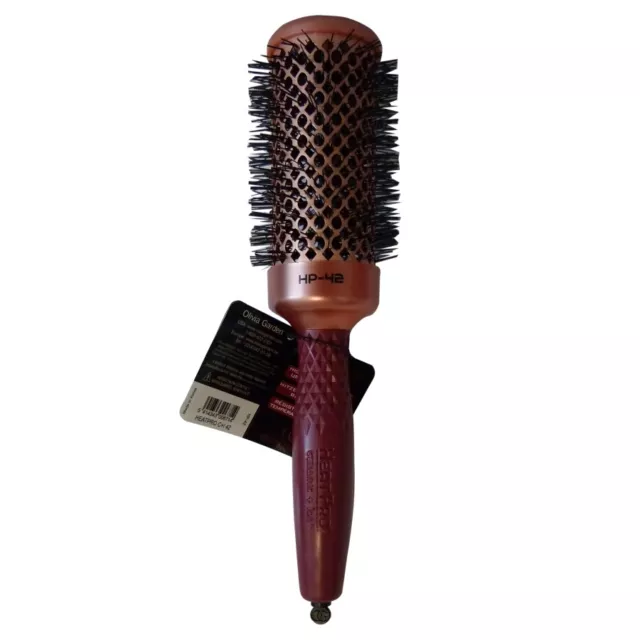 Brosse Pour Cheveux Ronde Or, Rouge 1 Pièces Olivia Garden Chaleur Pro Ceramic