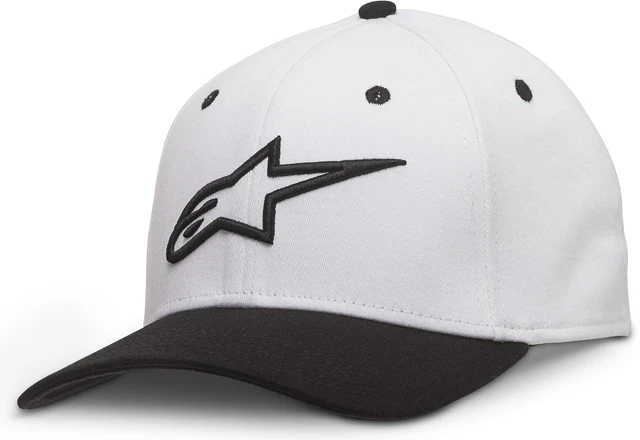 Alpinestars Ageless Curve Hat Lg/Xl (White/Black) 1017-81010-2010-L/X