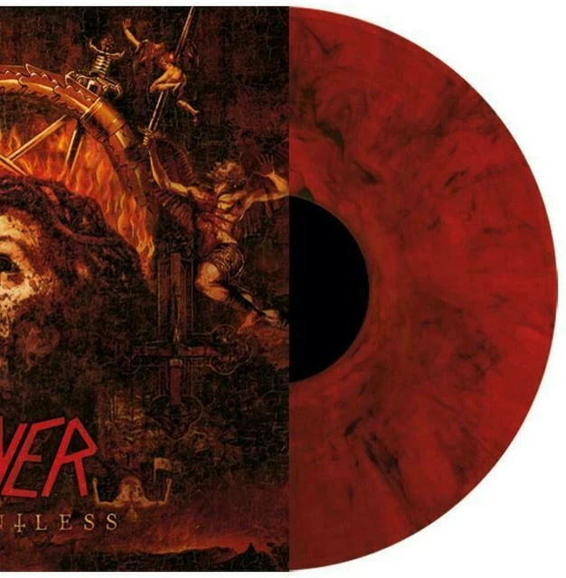 SLAYER – Repentless – MARBLED LP (LTD 500) – 1st press – NEW & SEALED!