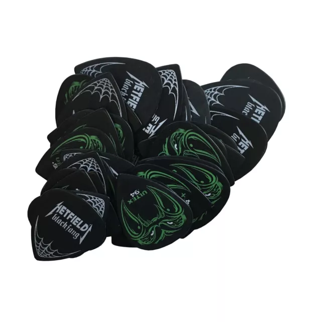 Dunlop Guitar PIcks Black Fang 24 Picks .94mm James Hetfield