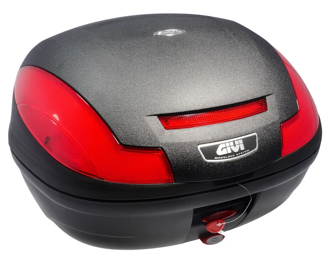Topcase 47L GIVI E470 Monolock noir mat