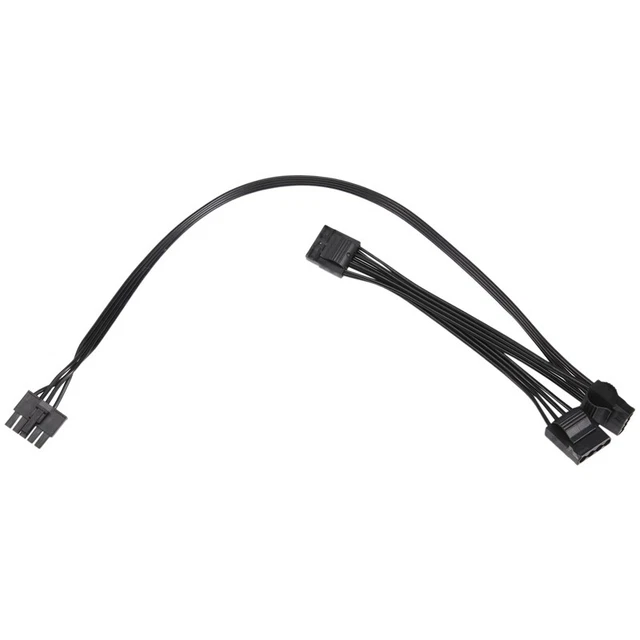 Câble D'Alimentation PCIe Vers Dual Molex - 11cm - Pour Carte Graphique - Pack De 2 (Cable Matters)