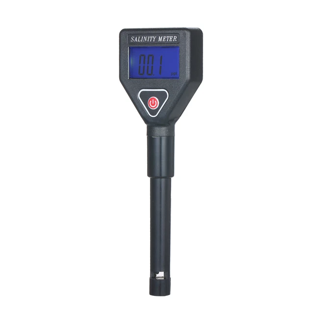 Seawater Salinity Refractometer Portable Handheld Salinity Meter ATC Salinometer