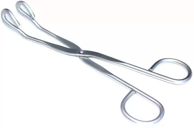 Utility Sterilizing Forceps 11" Curved AISI 410 Stainless Steel