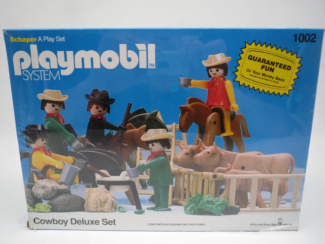Playmobil System Cowboy Super Deluxe Set 1974 1976 set 1004