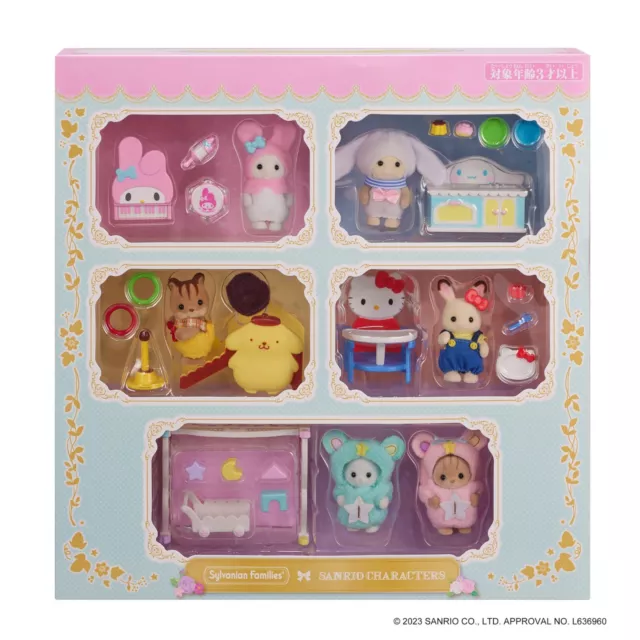 Sylvanian Families Sanrio Baby Friendly Furniture set Calico Critters unopened