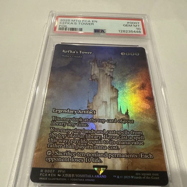 2025 MTG FINAL Fantasy Kefka's Tower Through The Ages Foil #7 PSA 10 £ ...