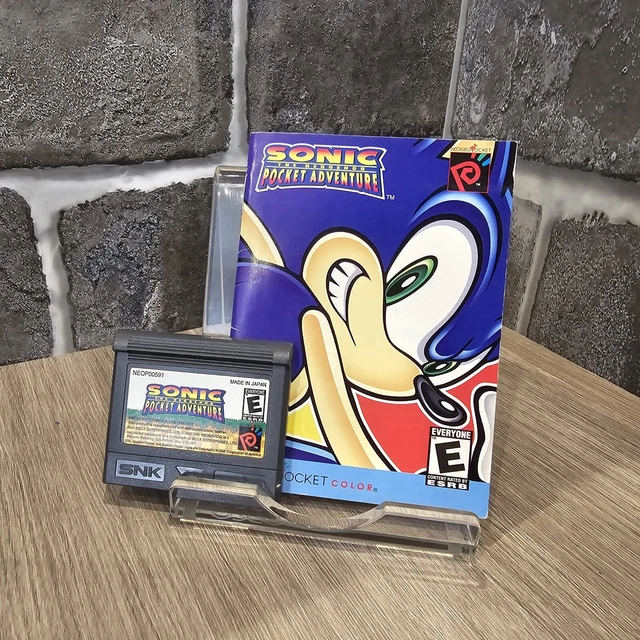 SONIC THE HEDGEHOG Pocket Adventure - Neo Geo Pocket Color Action Video ...