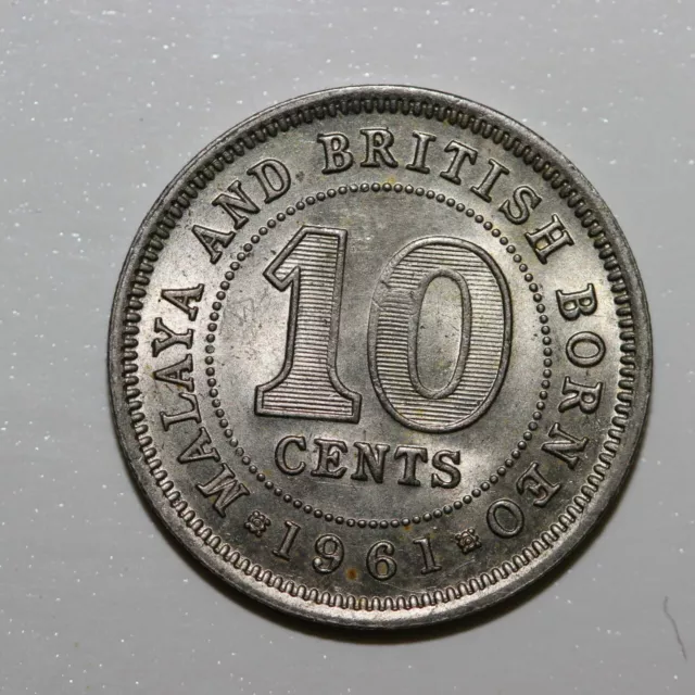 Malaya & British Borneo 10 cent 1961 (JF/R216)