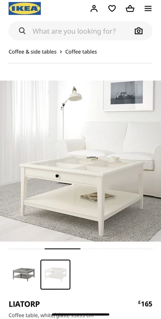 Mrs hinch glass coffee table deals