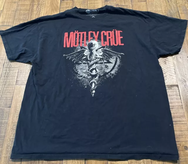 MOTLEY CRUE T-Shirt Dr Feelgood Logo Tee Brand Size XXL